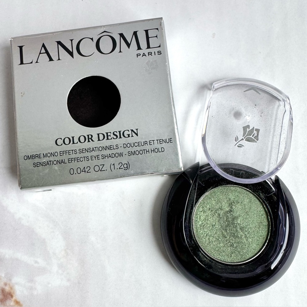 Lancôme Montage Shimmer Eyeshadow Green Shade Color Design Eye Shadow RARE